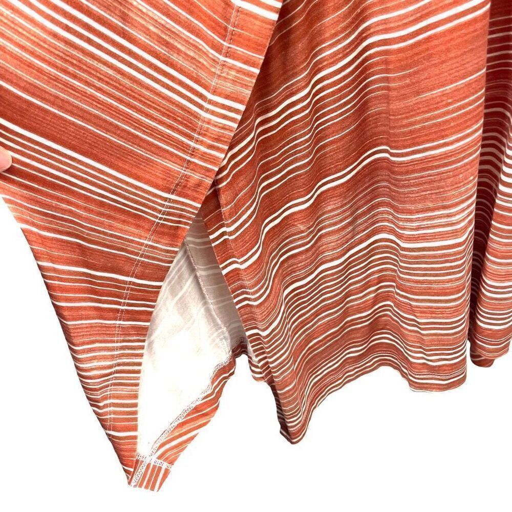 Peruvian Connection Circle Rust Orange Maxi Dress… - image 6